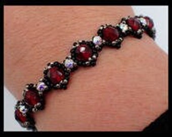 Geburtsstein Armband PDF Muster (INSTANT DOWNLOAD)