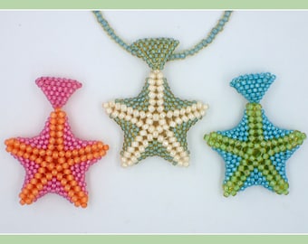 Starfish Pendant PDF Jewelry Making Tutorial (INSTANT DOWNLOAD)