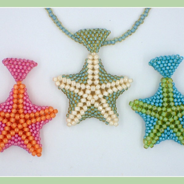 Starfish Pendant PDF Jewelry Making Tutorial (INSTANT DOWNLOAD)