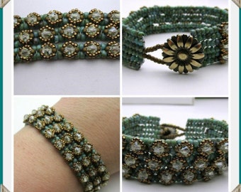 On the Rocks Trio Armband PDF Muster Sofort Download