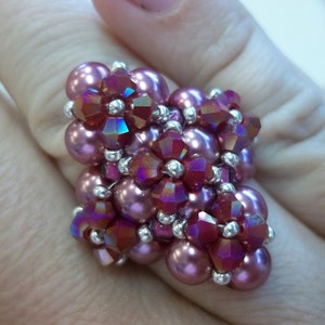 Deluxe Diamond Ring PDF Pattern Tutorial (INSTANT DOWNLOAD)