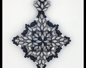 Compass Pendant PDF Jewelry Making Tutorial (INSTANT DOWNLOAD)