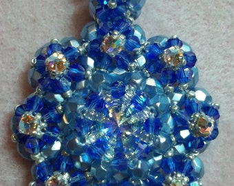 Tula Flower Pendant PDF Pattern Tutorial (INSTANT DOWNLOAD)
