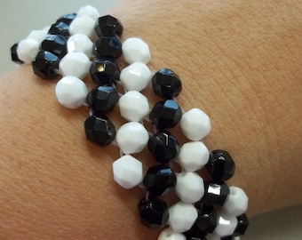 A Stretching Good Time Bracelet PDF Bead Weaving Tutorial (INSTANT DOWNLOAD)