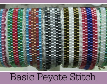 Even Count Peyote Armband PDF Tutorial (INSTANT DOWNLOAD)