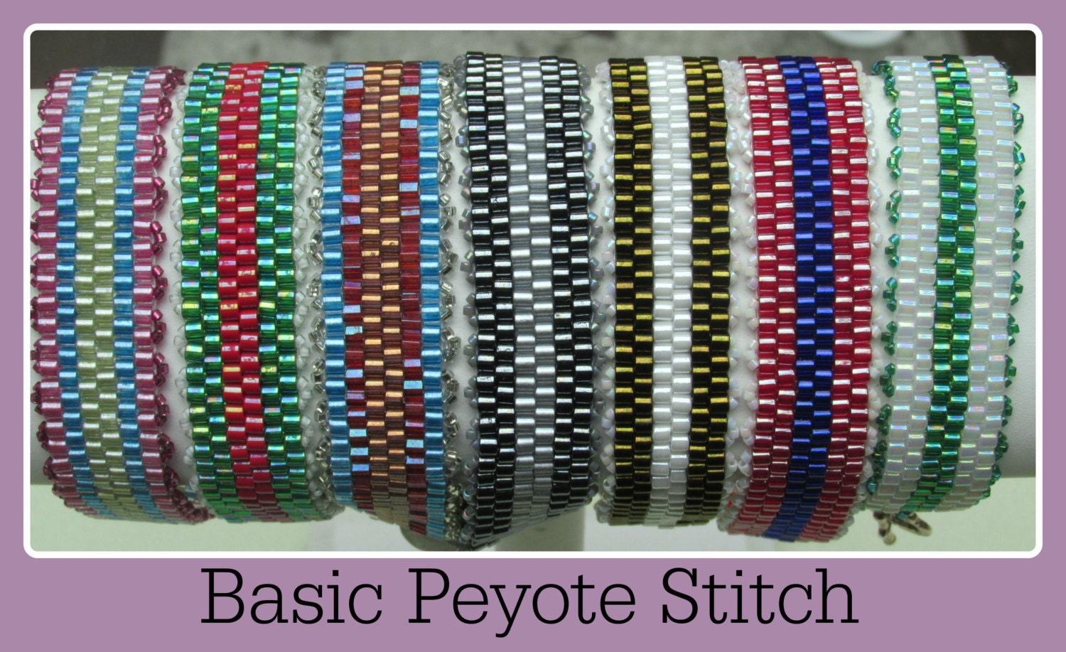 Even Count Peyote Stitch Bracelet PDF Tutorial (INSTANT DOWNLOAD)