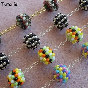 Confetti Bracelet Tutorial PDF Pattern (INSTANT DOWNLOAD)