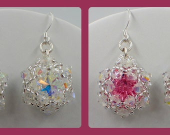 Bling in the New Year Ohrringe PDF Schmuck Anleitung Muster (INSTANT DOWNLOAD)