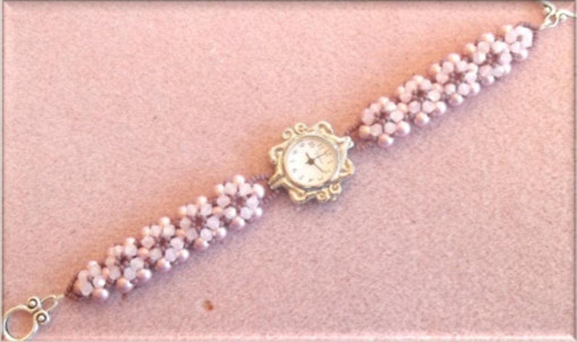 Sweet Daisy Watch Band PDF Tutorial INSTANT DOWNLOAD Etsy
