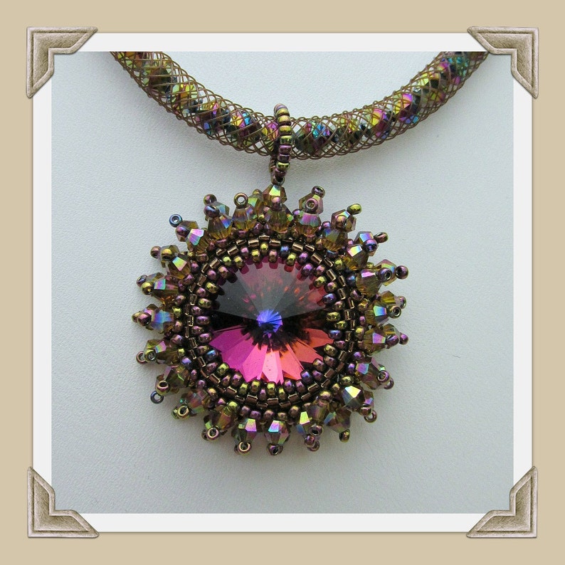 Galaxy Pendant Pdf Tutorial Jewelry Making INSTANT DOWNLOAD image 3