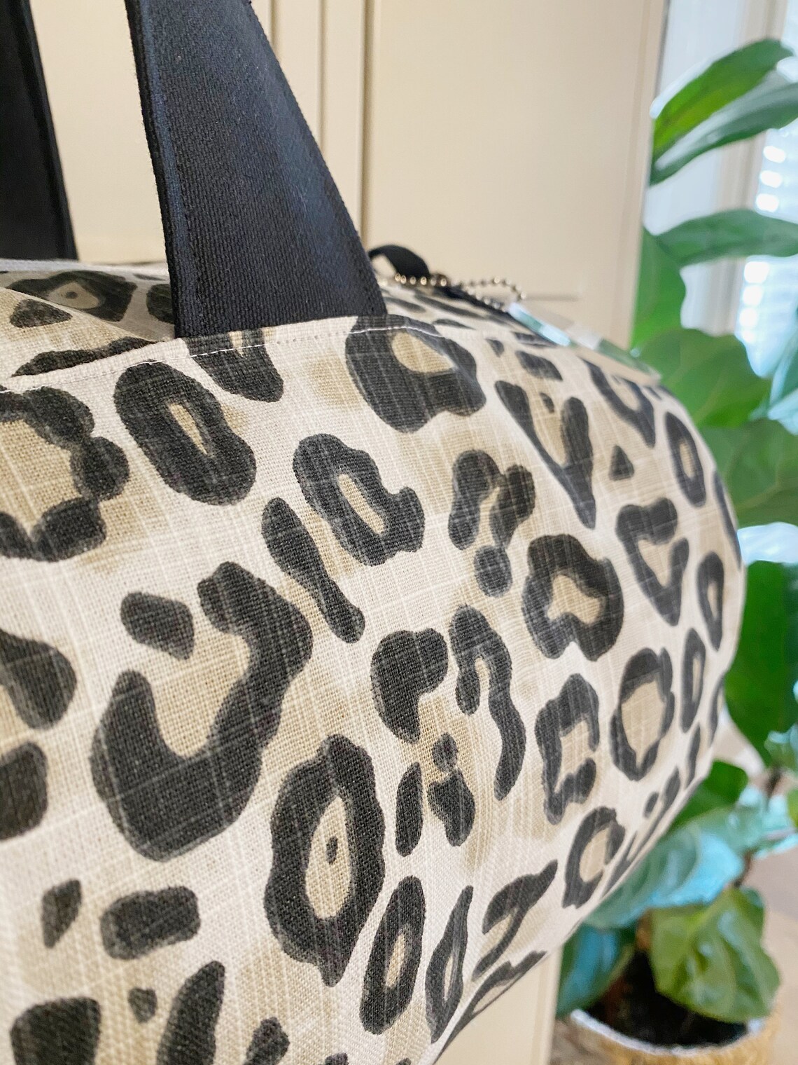 Leopard Print Duffle Bag Overnight Bag Bravery Bag Dance Etsy