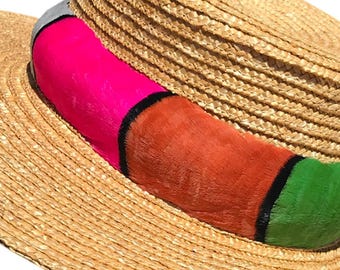 Hawaiian Feather Lei, Hat Band Lei Hulu Humu Papa, Natural White