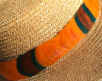 hawaiian feather hat bands