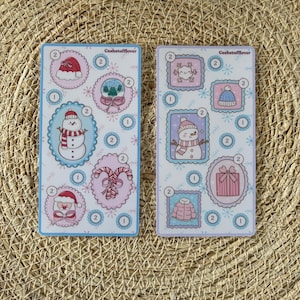 Winter frames - set of two A6 challenges
