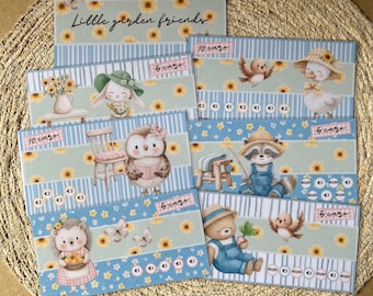 Little garden friends bundle A6