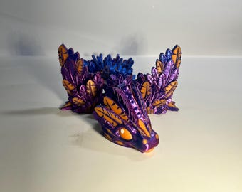 Baby Flying Serpent | Flexi Dragon | Articulating Animal | Dragon | 3D Printed