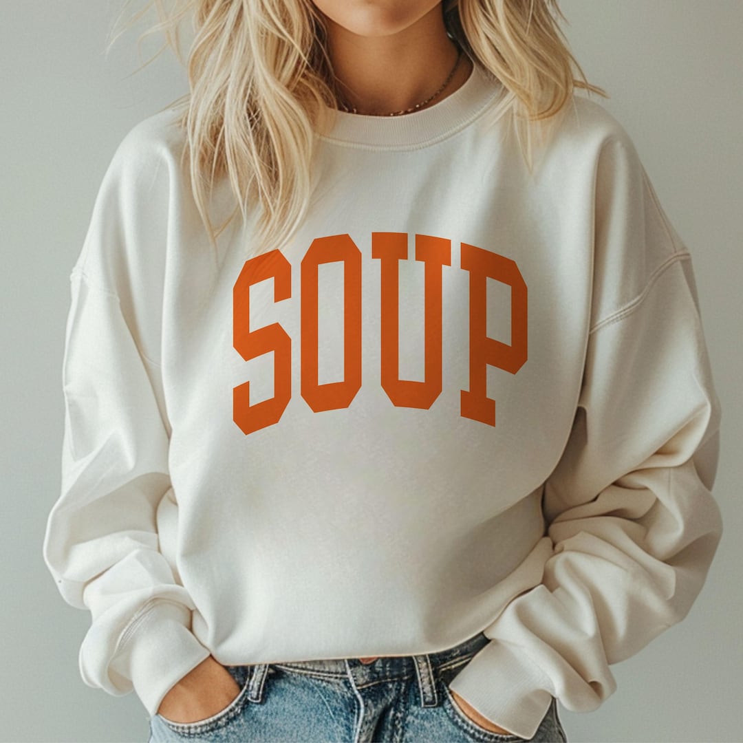 Soup Sweatshirt Unisex, Broth Crewneck, Gift for Bisque and Consommé ...