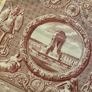 Antique Monuments of Paris Toile