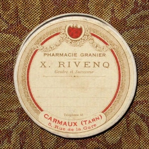 Franse apotheek pillendoos