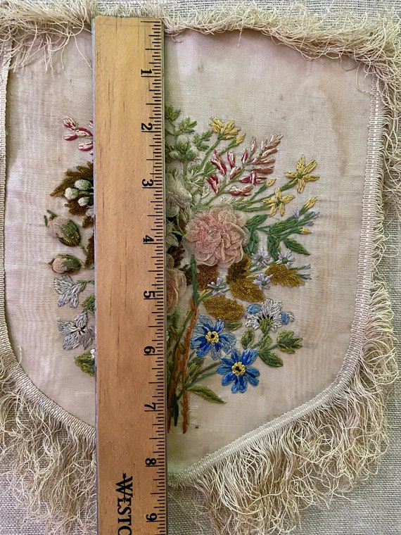 18th Century Embroidered Panel - image 8