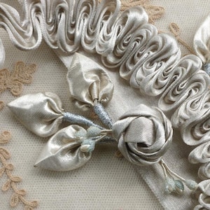 Silver Metal Ribbon - French