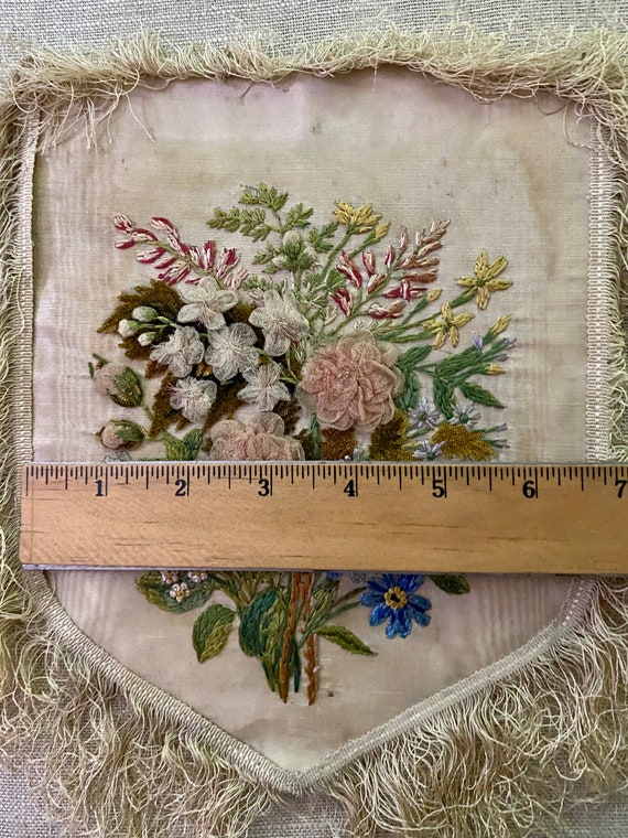 18th Century Embroidered Panel - image 9