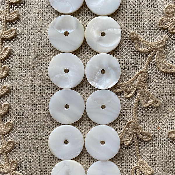 Vintage Mother of Pearl Rings and Buttons