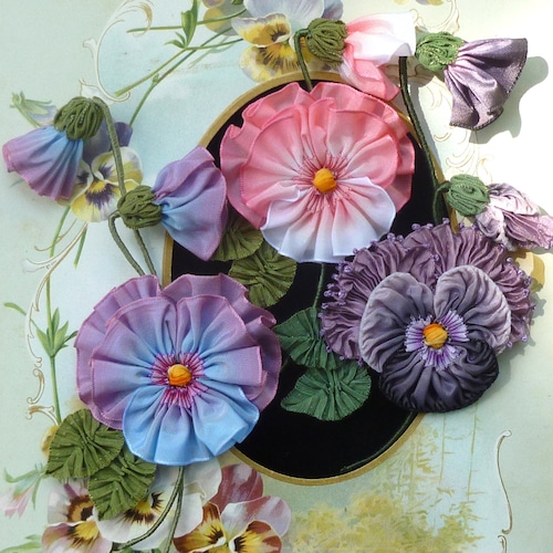 Ribbonflowers - Etsy Ribbonflowers - Etsy