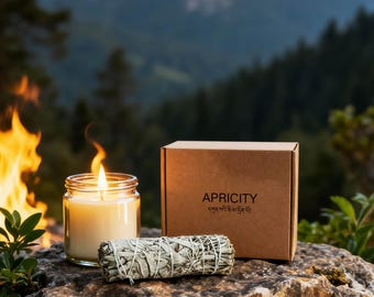 White Sage Smudge Kit – Palo Santo, Energy Cleansing Gift Set