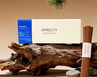 Calmness Incense Sticks | Fresh Green Scent Post-Rain | Shrub for Home Aromatherapy