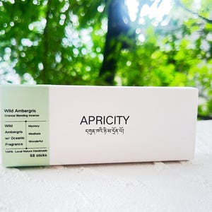 Wild Ambergris Incense Sticks | Gentle Sweet Blend of Amber, Sandalwood & Musk | Perfect for Gifts, Hosting, or Home Relaxation