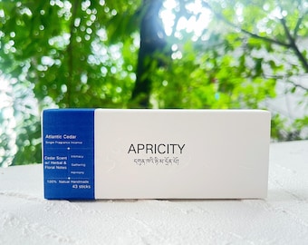 Atlantic Cedar Incense Sticks | Sweet Woody Aroma, Natural Handmade