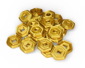 Robux Coin Party Decor – Gamer Birthday - Play Coins For roblox game lovers