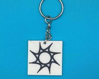 Roblox Respawn Point Keychain, 3D Printed PLA