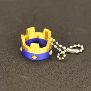 Clash Royale Crown Keychain | Gamer Backpack Charm afbeelding 3