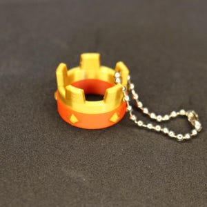 Clash Royale Crown Keychain | Gamer Backpack Charm afbeelding 4