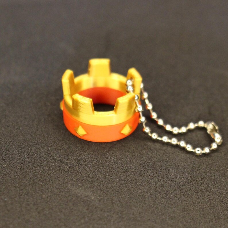 Clash Royale Crown Keychain | Gamer Backpack Charm afbeelding 4