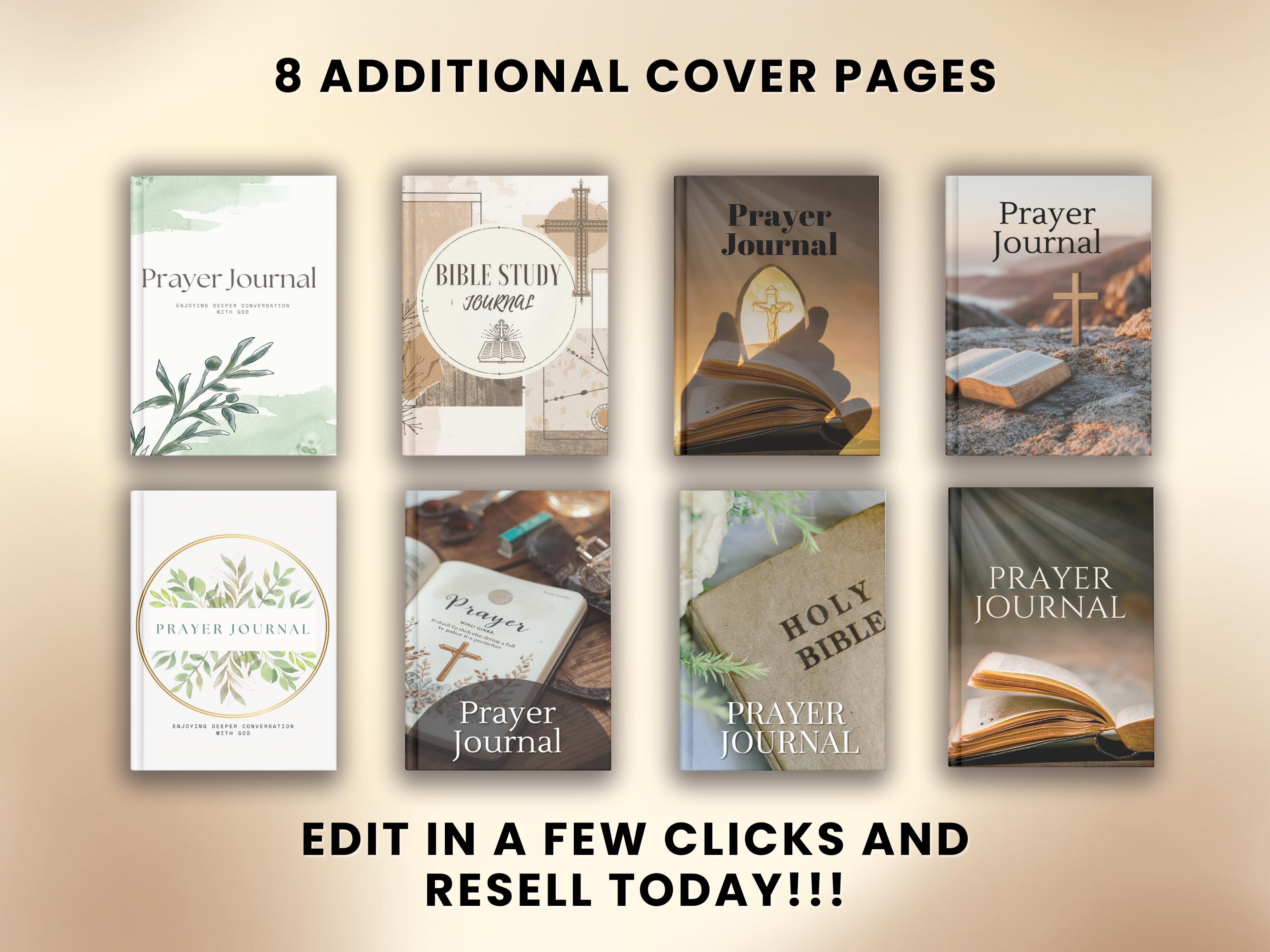 Prayer Journal Template Plr Mrr Bible Study Guide Digital Bible Study ...