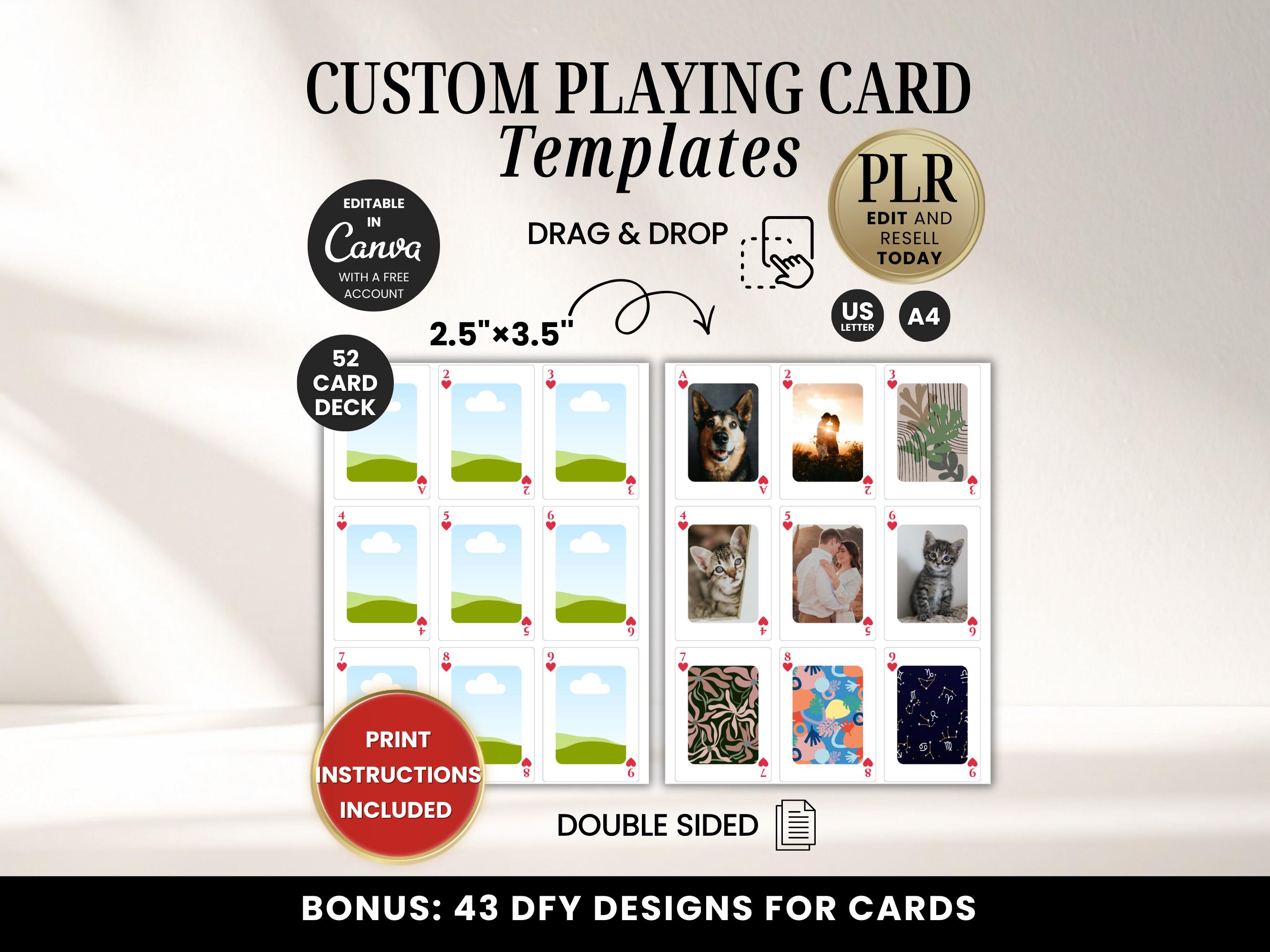 Image 11 for Custom Playing Card Template