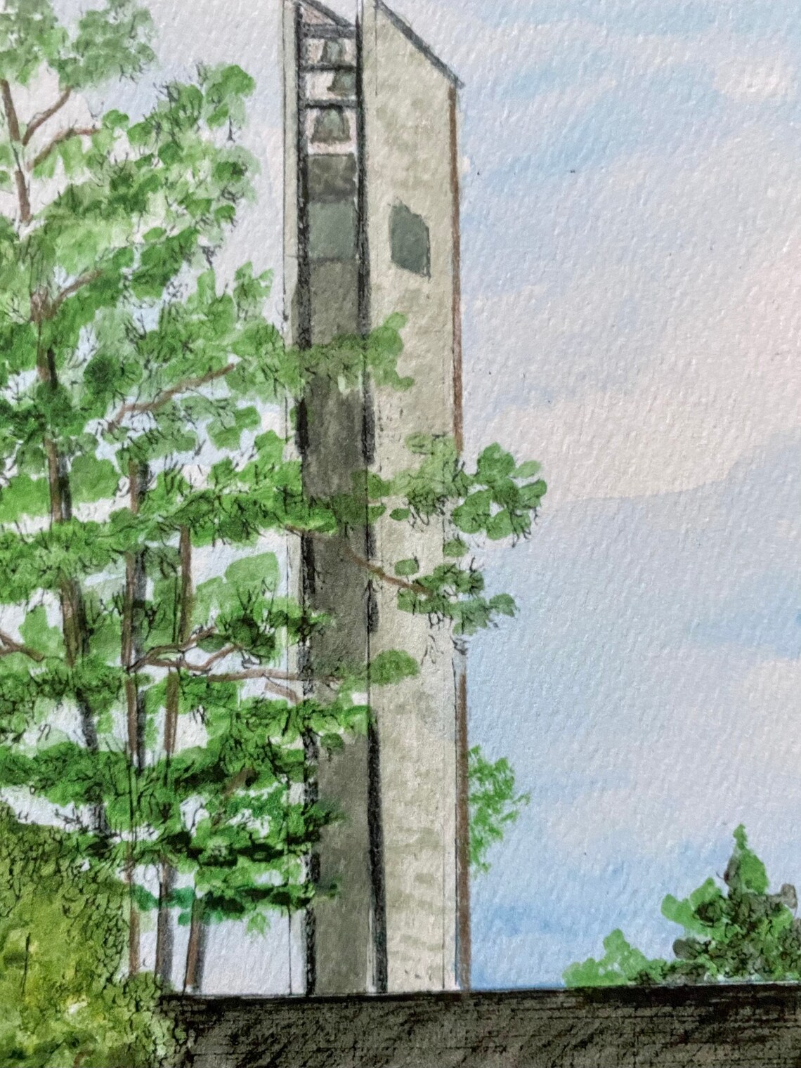 The Chapel at ABAC / Tifton / Print Etsy