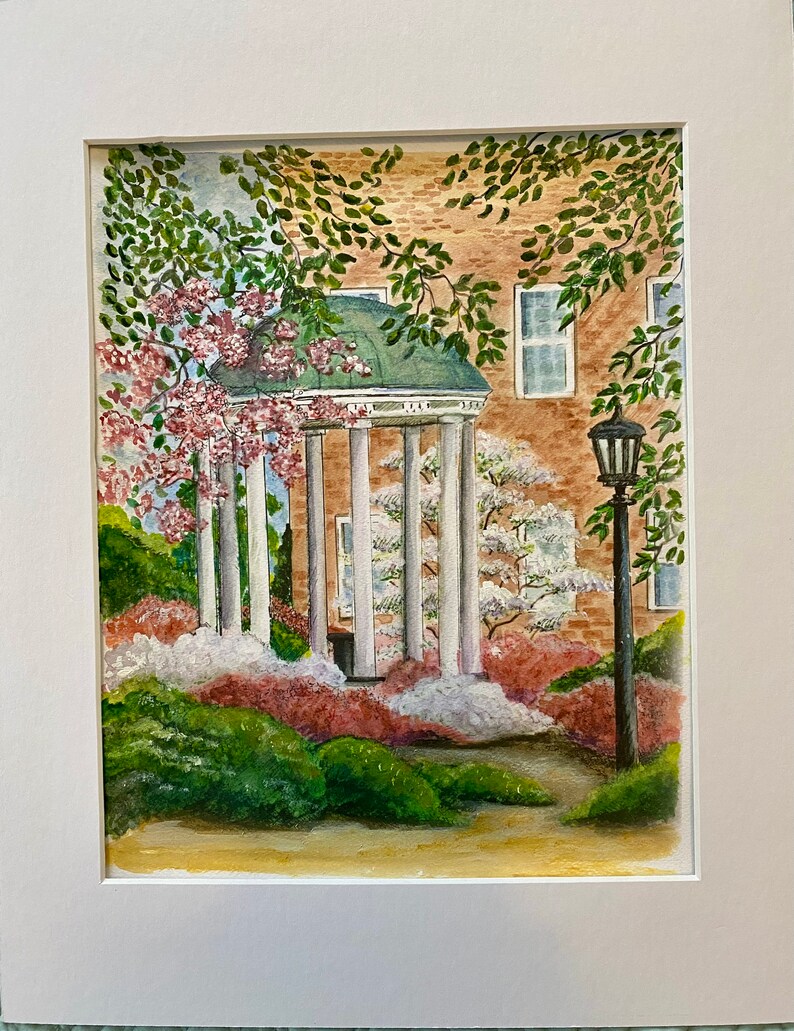 University of North Carolina / The Old Well / Chapel Hill, North Carolina / Print image 3