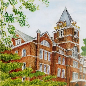 Torre Georgia Tech / Atlanta, Geórgia / Imprimir