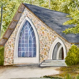 Ida Cason Callaway Memorial Chapel/ Pine Mountain, Georgia/ Print