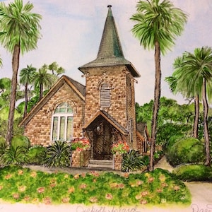 Cappella della Fede / Jekyll Island, Georgia / Stampa