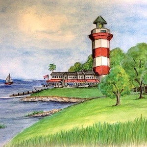 Harbour Town Lighthouse / Hilton Head Island, South Carolina / Print