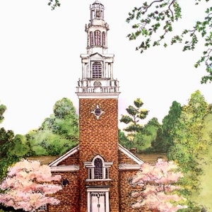 Martha Berry College / Berry College Chapel /  Rome, Georgia/ Print