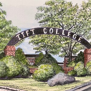 Tift College / The Arch / Forsyth, Georgia / Wydrukuj