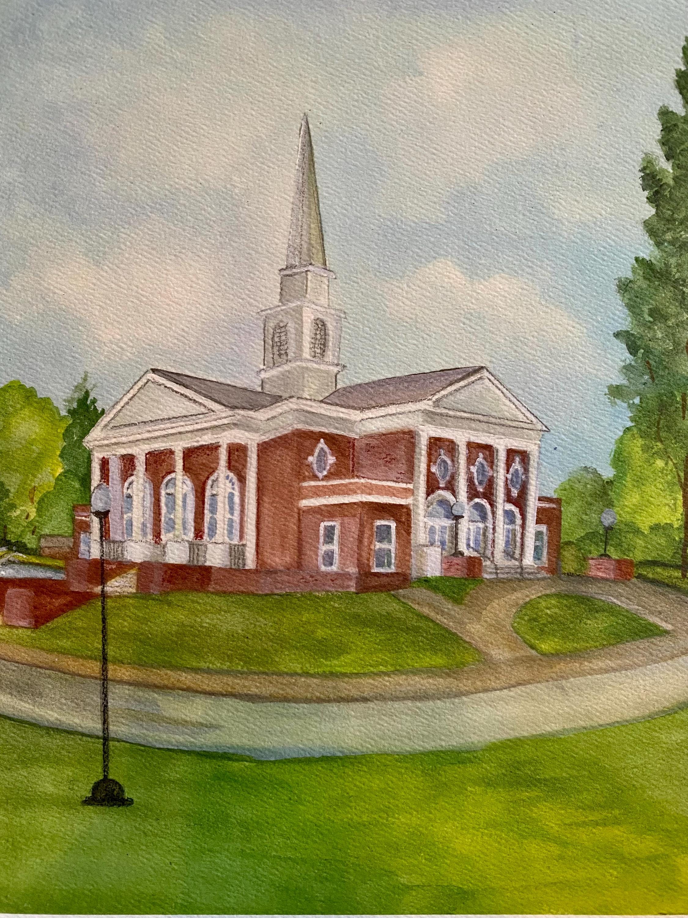 Wesleyan College / Pierce Chapel / Macon, Georgia / Print
