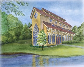 University of Florida / Baughman Center Chapel / Gainesville, Florida / Print