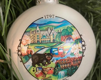 Asheville, North Carolina / Collage/ Ornament